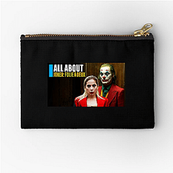 Joker The World Is A Joke Joker Zipper Pouches