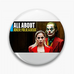 Joker The World Is A Joke Joker Pins