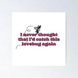 Lovebug - Jonas Brothers (Pink) Poster