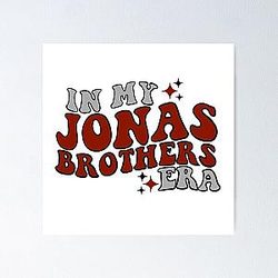 Jonas brothers retro Poster