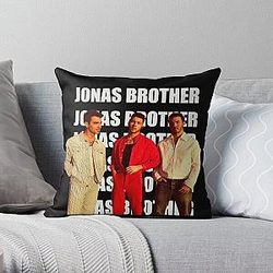Jonas brothers band. Throw Pillow