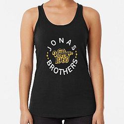 jonas brothers t-shirt vintage Racerback Tank Top