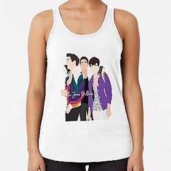 The Jonas Brothers Racerback Tank Top