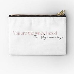 Wings - Jonas Brothers (Pink) Zipper Pouch