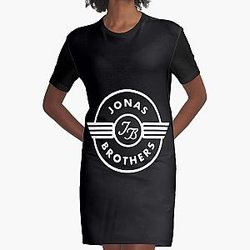 logo for Global Architectural Solution <<Jonas Brothers Band,JonasBrothers,Jonas Brothers Band,JonasBrothers,Jonas Brothers Band,JonasBrothers,Jonas Brothers Band,JonasBrothers>> Graphic T-Shirt Dress