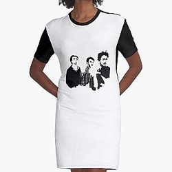 Jonas Brothers Merch Jonas Brothers Silhouette Graphic T-Shirt Dress