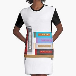 Jonas Brothers Albums Graphic T-Shirt Dress