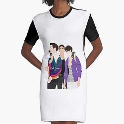 The Jonas Brothers Graphic T-Shirt Dress