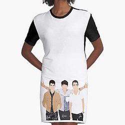 The Jonas Brothers Graphic T-Shirt Dress