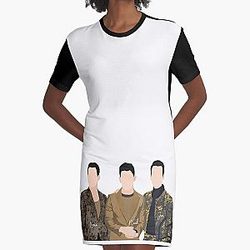 The Jonas Brothers Graphic T-Shirt Dress