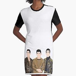 The Jonas Brothers Graphic T-Shirt Dress