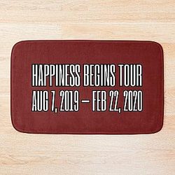 Jonas Brothers Tour Classic T-Shirt Bath Mat