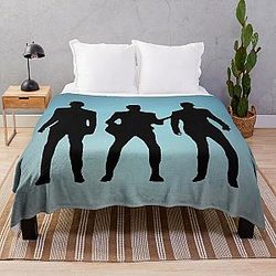 Jonas Brothers Silhouette  Throw Blanket