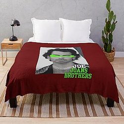 Jonas Brothers Joe Band Member Classic T-Shirt Throw Blanket