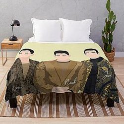 The Jonas Brothers Throw Blanket