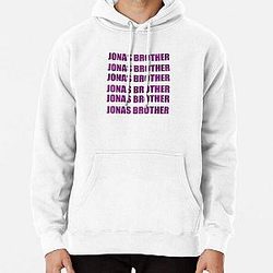Jonas brothers art text Pullover Hoodie