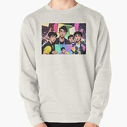 jonas brothers anime Pullover Sweatshirt