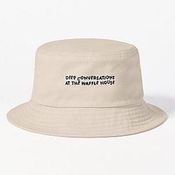 waffle house jonas brothers sticker Bucket Hat