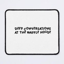 waffle house jonas brothers sticker Mouse Pad