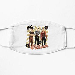 Vintage Jonas Brothers The Album Retro Tour 2023 - Five Albums One Night kevin jonas Flat Mask