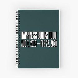 Jonas Brothers Tour Classic T-Shirt Spiral Notebook