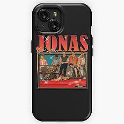 dark green background <<Jonas Brothers Band,JonasBrothers,Jonas Brothers Band,JonasBrothers,Jonas Brothers Band,JonasBrothers,Jonas Brothers Band,JonasBrothers>> iPhone Tough Case