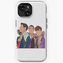 Jonas brothers art Jo bros gift iPhone Tough Case