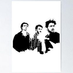 Jonas Brothers Merch Jonas Brothers Silhouette Poster