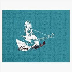 Joni Mitchell illustration and art, Joni Mitchell designs Jigsaw Puzzle
