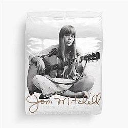 Joni Mitchell Archives The Early Years Gift for Fans Duvet Cover