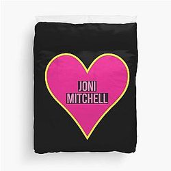 Joni Mitchell - Heart Duvet Cover