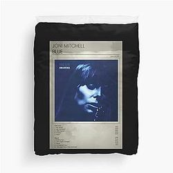 Joni Mitchell Blue Duvet Cover