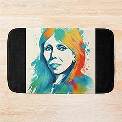 Joni Mitchell Bath Mat