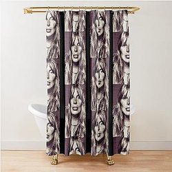 Joni Mitchell Art Shower Curtain