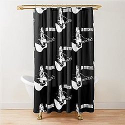 Joni Mitchell Illustration, Joni Mitchell Designs and Art Music Shower Curtain