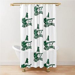 Joni Mitchell Canadian-American singer and artist Shower Curtain