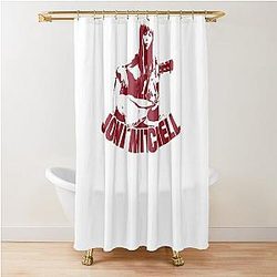 Joni Mitchell Shower Curtain