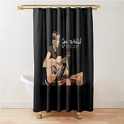 Joni Mitchell Early Years Shower Curtain