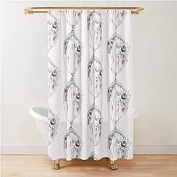 Joni Mitchell Shower Curtain
