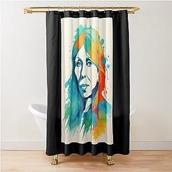 Joni Mitchell Shower Curtain