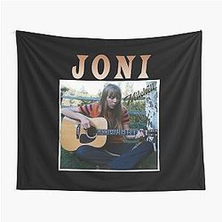 Joni Mitchell Retro Style Tapestry for Fans