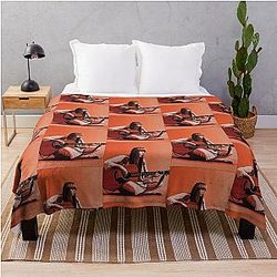 Joni Mitchell Throw Blanket