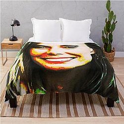 Joni Mitchell Throw Blanket