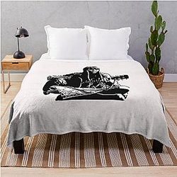Joni Mitchell Throw Blanket