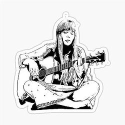 Joni Mitchell - Essential Sticker