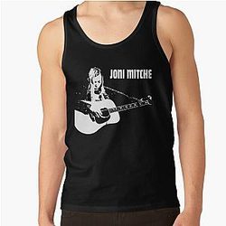 Believe Romantic Female Artist Joni Mitchell Illustration Joni Mitchell Designs Gift Tank Top