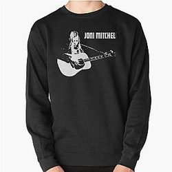 Joni Mitchell illustration, Joni Mitchell design and art music Pullover Sweatshirt