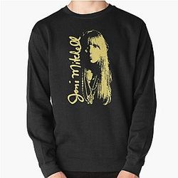 Joni Mitchell 1970s Vintage Pullover Sweatshirt