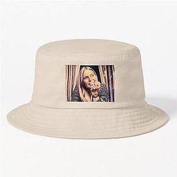 Joni Mitchell Portrait Bucket Hat