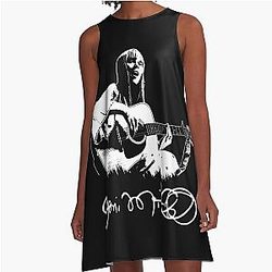 Vintage Joni Mitchell A-Line Dress 1968
